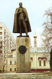 Памятник Нестерову П. Н. в Нижнем Новгороде