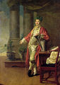 Портрет П. А. Демидова. 1773 (Третьяковская галерея, Москва).