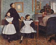 Э. Дега. Семейство Беллели. 1860—1862. Лувр, Париж.