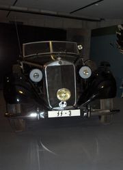 «Мерседес-Бенц» Гейдриха, в котором он был смертельно ранен. Технический музей, Берлин