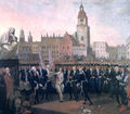 Присяга Тадеуша Костюшко на краковском рынке. 1797 (Национальный музей, Познань).