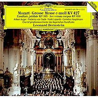 Обложка альбома «Mozart. Great Mass In C Minor. Auger. Stade. Lopardo. Bernstein» (Auger, Stade, Lopardo, Bernstein, 2006)