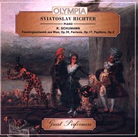Обложка альбома «Sviatoslav Richter, piano. R.Schumann. Faschigsschwank aus Wien, Op.26, Fantasie, Op.17, Papillons, Op.2» (2002)