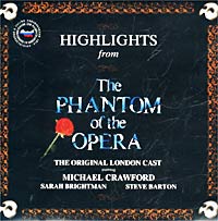 Обложка альбома «Highlights From The Phantom Of The Opera: The Original London Cast» (1990)