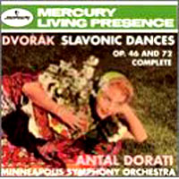 Обложка альбома «Dvorak. Slavonic Dances, Op. 42 & 72. Dorati» (Dorati, 2006)