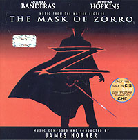 Обложка альбома «The Mask Of Zorro: Music From The Motion Picture» (Music Composed And Conducted By James Horner, 1998)