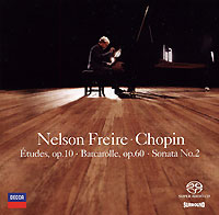 Обложка альбома «Etudes, Op. 10. Barcarolle, Op. 60. Sonata № 2. Nelson Freire» (Chopin, 2005)