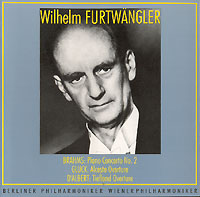 Обложка альбома «Brahms. Piano Concerto No. 2. Gluck. Alceste Overture. D'Albert. Tiefland Overture» (Wilhelm Furtwangler, 1995)