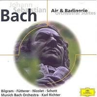 Обложка альбома «Johann Sebastian Bach. Air & Badinerie. Orchestral Suites. Karl Richter» (Karl Richter, 2006)