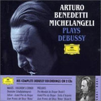 Обложка альбома «Debussy. Preludes I & II, Images I & II. Arturo Benedetti Michelangeli» (Debussy, Arturo Benedetti Michelangeli, 2006)