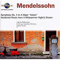 Обложка альбома «Mendelssohn. Symphony No. 4 In A Major. Incidental Music» (2006)
