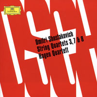 Обложка альбома «Shostakovich. String Quartets Nos. 3, 7 & 8. Hagen Quartett» (Hagen Quartett, 2006)