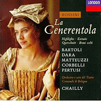 Обложка альбома «Rossini. La Cenerentola. Bartoli. Dara. Matteuzzi. Corbelli. Pertusi» (Bartoli, Dara, Matteuzzi, Corbelli, Pertusi, 2006)