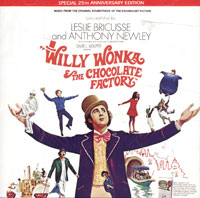 Обложка альбома «Willy Wonka & The Chocolate Factory. Music From The Original Soundtrack Of The Paramount Picture» (Leslie Bricusse, Anthony Newley, 1996)