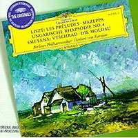 Обложка альбома «Liszt. Les Preludes. Mazeppa. Ungarische Rhapsodie No.4. Smetana. Vysehrad. Die Moldau» (Liszt, Smetana, 2006)