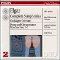 Обложка альбома «Elgar. Complete Symphonies. Cockaigne Overture. Pomp And Circumstance. Andre Previn» (Andre Previn, 2006)