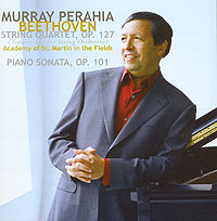Обложка альбома «Beethoven. String Qartet, Op. 127. Piano Sonata, Op. 101. Murray Perahia» (Beethoven, Murray Perahia, 2004)