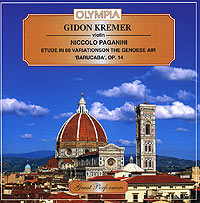 Обложка альбома «Niccolo Paganini. Etude In 60 Variationson The Genoese Air «Barucaba», Op. 14» (Gidon Kremer, 2005)
