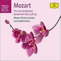 Обложка альбома «Mozart. The Late Symphonies. Symphonies Nos. 25 & 29. Leonard Bernstein» (Leonard Bernstein, 2006)