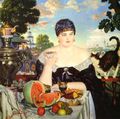 Купчиха за чаем. 1918. ГРМ
