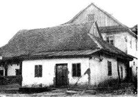 Бейс медраш Баал Шем Това в Межбуже (сейчас восстановлен)