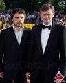 Олег Кохан и Сергей Лозница. Закрытие Кинотавра 2010. Звёздная дорожка