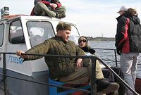 На съёмках фильма «Одна война»