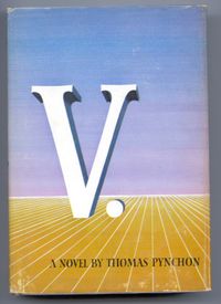 Первое издание романаТомаса Пинчона «V.»