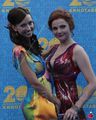 На Кинотавре 2009 с Екатериной Вуличенко