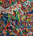 Балаган. 1983. Холст, масло