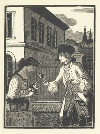 Сцена из «Бедной Лизе» Н. М. Карамзина (1947)