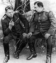 Василевский и Будённый в Донбассе, 1943 год