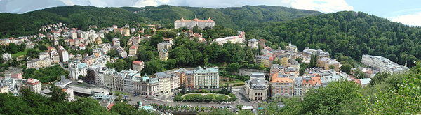 Панорама Карловых Вар (2007 год)