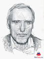 Деннис Хоппер, рисунок О.Ершова