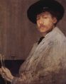 Arrangement in Gray, Portrait of the Artist (Selfportrait) (1872)