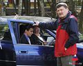 На съёмках сериала «Закон и порядок»