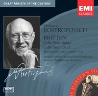 Обложка альбома «Cello Concertos» (Mstislav Rostropovich, 2004)