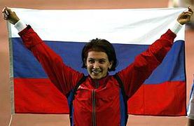 Татьяна Лебедева. После одной из побед.