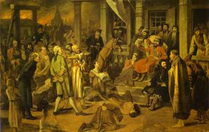 Василий Перов «Суд Пугачёва» (1879), Русский музей, Санкт-Петербург