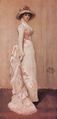 Nocturne in Pink und Grey, Portrait of Lady Meux (1881-1882)
