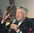 режиссер Дэвид Линч на мастер-классе во ВГИКе, 2009 