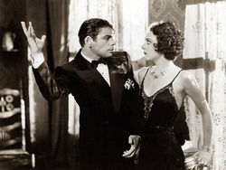 С Энн Дворак в фильме «Лицо со шрамом» (1932)