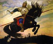«Илья Муромец». Виктор Васнецов. 1914.