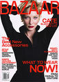 На обложке журнала Harper's Bazaar (октябрь, 2001)