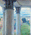 Колонны в Введенском, 1894 масло