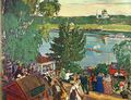 Прогулка на Волге. 1909.