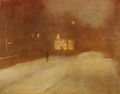 Grey and Gold - Snow in Chelsea (1876)