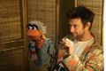 Джетро Скиннер на съемочной площадке фильма «Плюс один»