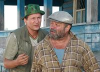 Федор Добронравов и Владимир Ильин. Кадр из фильма «Ноу-хау».