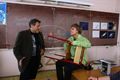 Борис Грачевский и Александр Головин на съемках фильма 